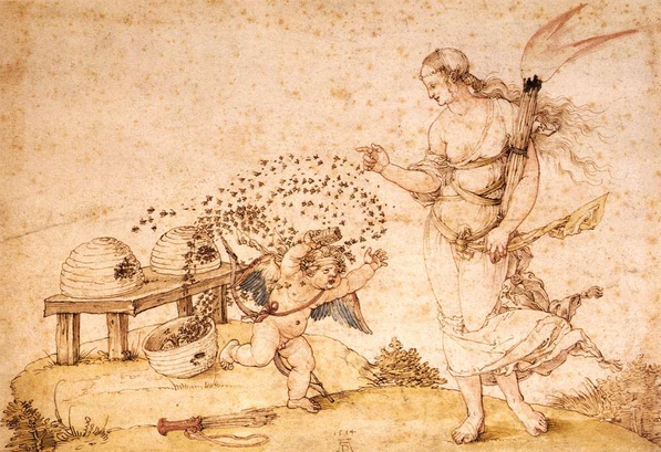 Cupid honey thief Durer