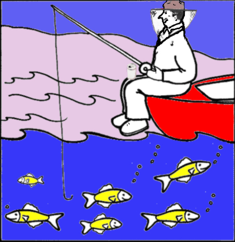 Bad Beekeeping Web Site give a man a fish fishing